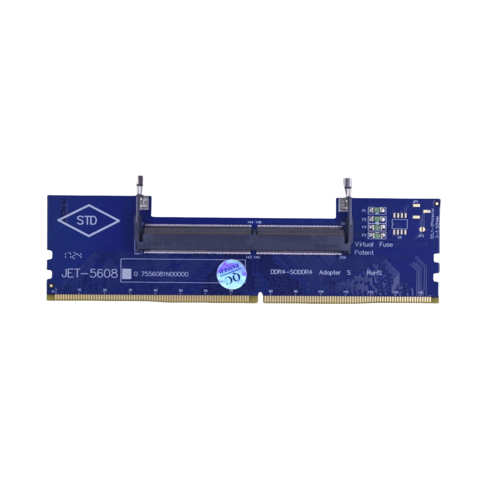 Конвертер Dynamode DDR4 Laptop SO-DIMM to Desktop DIMM RAM Memory