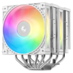 Охолоджувач для проц. Deepcool AG620 G2 ARGB білий Intel Intel LGA1851/1700/AMD AM5/AM4
