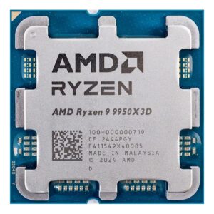 Процесор AMD Ryzen 9 9950X3D (4.3GHz 128MB 170W AM5) Tray (100-000000719)