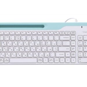 Клавіатура A4Tech Fstyler Ukr FK25 White