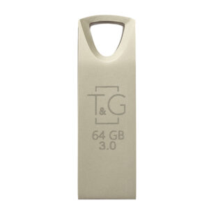 Флеш-накопичувач USB3.0 64GB T&G 117 Metal Series Silver (TG117SL-64G3)