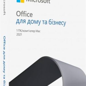 Програмне забезпечення MS Office Home and Business 2021 Ukrainian Central/Eastern Euro Only Medialess (T5D-03556)