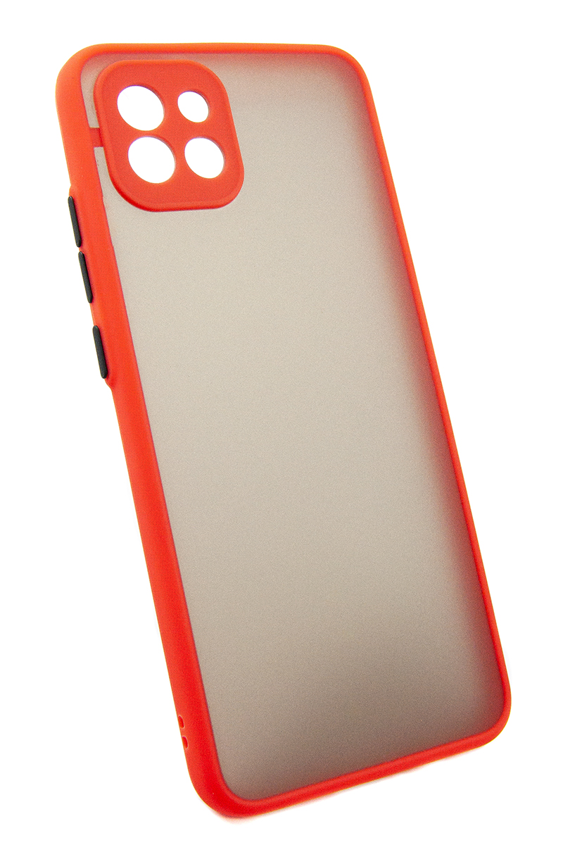 Чохол-накладка Dengos Matt для Samsung Galaxy A03 SM-A035 Red (DG-TPU-MATT-95)