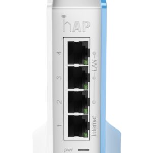 Бездротовий маршрутизатор Mikrotik hAP lite TC (RB941-2ND-TC)