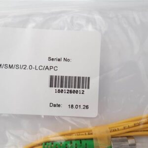 Патчкорд Abee LC/APC-FC/APC simplex, G657A, 2.0mm, 5m