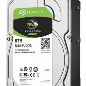 Накопичувач HDD SATA 8.0TB Seagate BarraCuda 5400rpm 256MB (ST8000DM004)