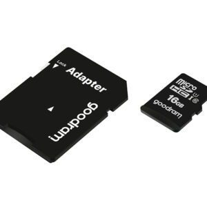 Карта пам`яті MicroSDHC 16GB UHS-I Class 10 Goodram + SD-adapter (M1AA-0160R12)