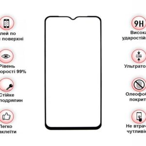 Захисне скло BeCover для Blackview A95 Black (708158)