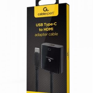 Адаптер Cablexpert USB Type-C - HDMI (M/F) Black (A-CM-HDMIF-03)