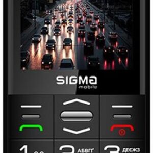 Мобільний телефон Sigma mobile Comfort 50 Grace Dual Sim Black