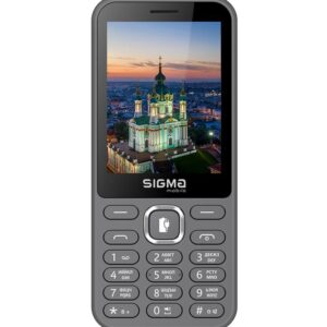 Мобiльний телефон Sigma mobile X-style 31 Power Type-C Dual Sim Grey