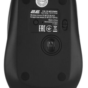 Миша бездротова 2E MF225 Silent WL BT Black (2E-MF225WBK)