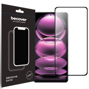 Захисне скло BeCover для Xiaomi Poco X5 Pro 5G Black (708820)