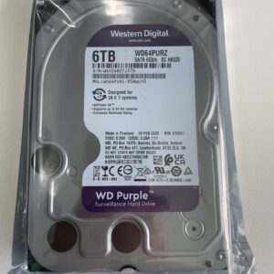 Накопичувач HDD SATA 6.0TB WD Purple 5400rpm 256MB (WD64PURZ)