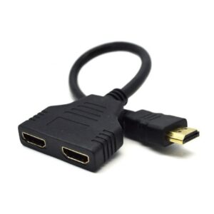 Кабель-розгалужувач Cablexpert HDMI - 2хHDMI (M/F), 0.3 м, Black (DSP-2PH4-04)