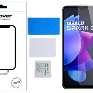 Захисне скло BeCover для Tecno Spark Go 2023 (BF7) Crystal Clear Glass 3D (709263)