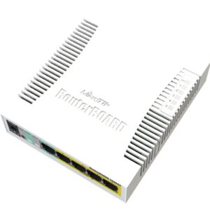 Комутатор MikroTik CSS106-1G-4P-1S (RB260GSP)