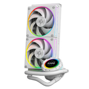 Система водяного охолодження ID-Cooling Space LCD SL240 White