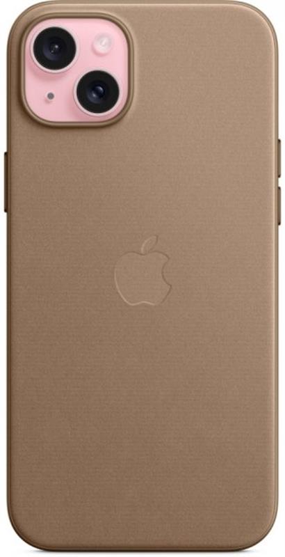 Чохол-накладка Apple FineWoven Case with MagSafe для Apple iPhone 15 Plus Taupe (MT473)