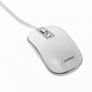 Миша Gembird MUS-4B-06-WS White/Silver