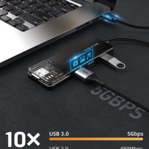 USB-хаб Cabletime CB02B 4 ports