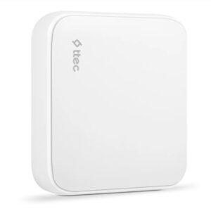 Мережевий зарядний пристрій Ttec SmartCharger Quattro GaN USB-C/USB-A 65W White (2SCG02B)