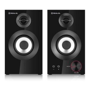 Акустична система REAL-EL S-420 Black