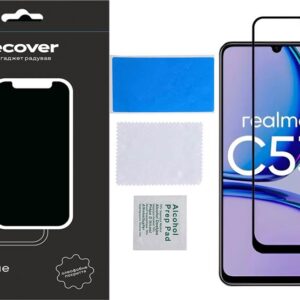 Захисне скло BeCover для Realme C53 Black (710105)