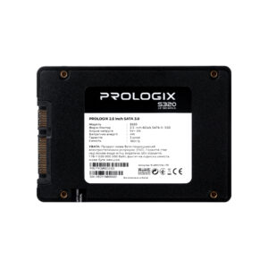 Накопичувач SSD 960GB Prologix S320 2.5" SATAIII 3D TLC (PRO960GS320)