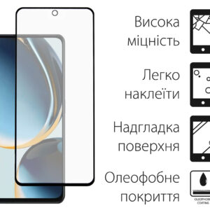 Захисне скло Dengos для OnePlus Nord CE 3 Lite 5G Black Full Glue (DG-TG2P-51)
