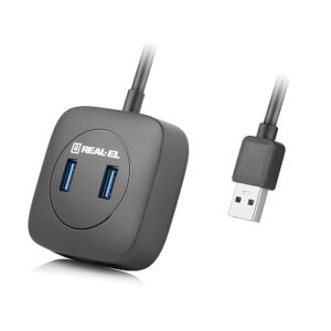 USB-хаб REAL-EL HQ-187 4 ports