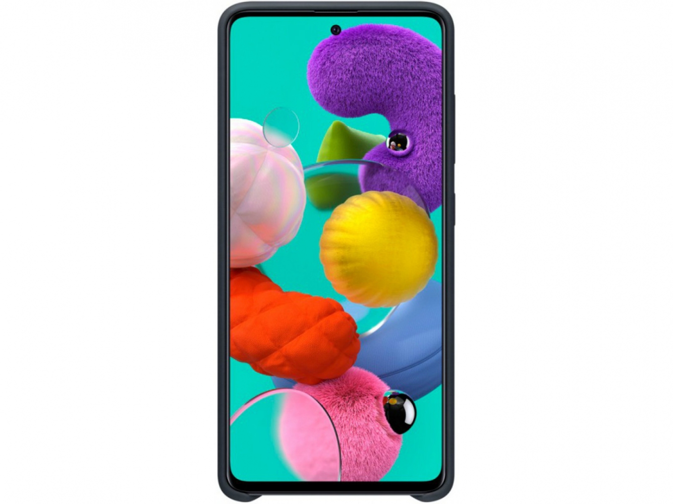 Чохол-накладка Samsung Silicone Cover для Samsung Galaxy A51 SM-A515 Black (EF-PA515TBEGRU)