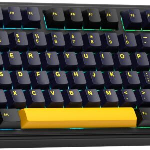 Клавіатура бездротова Aula F75 Black (6948391208626)