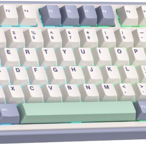 Клавіатура бездротова Aula F75 White (6948391208640)
