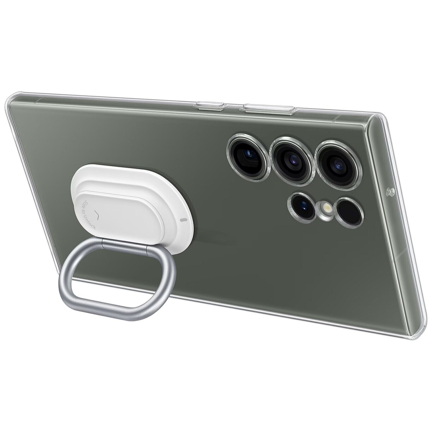 Чохол-накладка Samsung Clear Gadget Case для Samsung Galaxy S23 Ultra SM-S918 Transparent (EF-XS918CTEGRU)