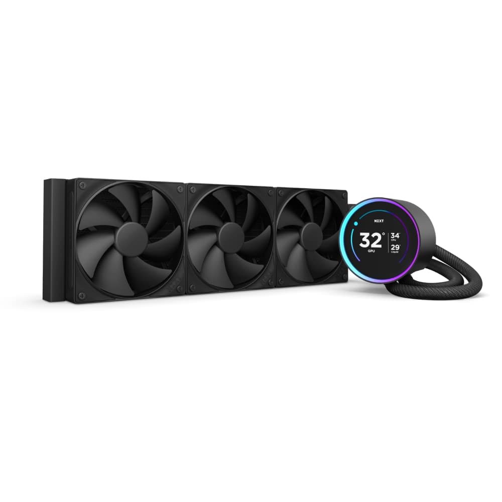 Система водяного охолодження NZXT Kraken Elite 360 Black (RL-KN36E-B2)