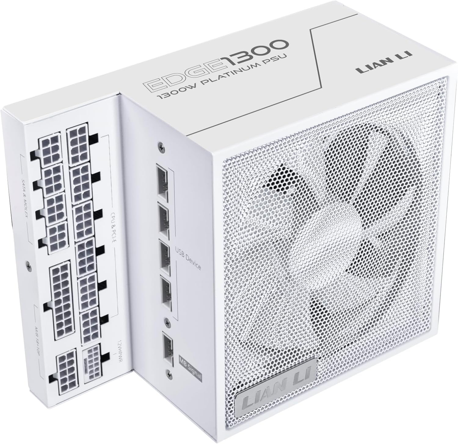 Блок живлення Lian Li EDGE1300, 80 Plus Platinum, White, EU Cord (G9P.EG1300.WE00.EU)