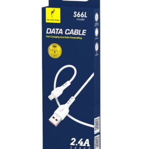 Кабель SkyDolphin S66L USB - Lightning (M/M), 1 м, White (SDUSB-000647)