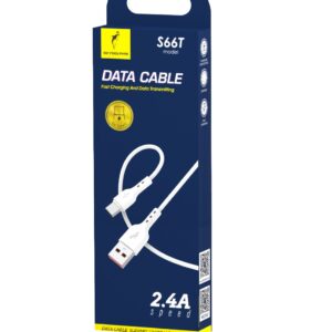 Кабель SkyDolphin S66T USB - USB Type-C (M/M), 1 м, White (SDUSB-000649)