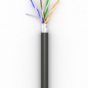 Кабель для зовнішньої прокладки OK-Net КППЭ-ВП (100) FTP, CAT5е, 4х2х0.48, бухта 305м (49579)