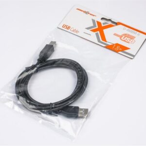Кабель Maxxter (U-AMBM-6) USB 2.0 AM - USB 2.0 BM, 1.8м