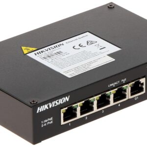 Комутатор Hikvision DS-3T0306HP-E/HS