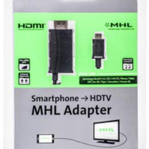 Кабель PowerPlant (KD00AS1239) microUSB-HDMI, 1.8м, Black