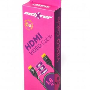 Кабель Maxxter HDMI - HDMI V 1.4 (M/M), 1.8 м, чорний (VB-HDMI4-6) коробка
