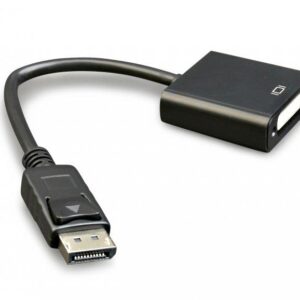 Адаптер Cablexpert DisplayPort - DVI (M/F), 0.1 м, Black (A-DPM-DVIF-002)