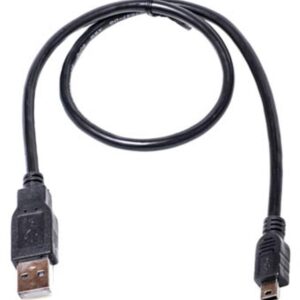 Кабель PowerPlant (KD00AS1219) USB2.0(AM)-MiniUSB(AM), 0.5м, Black