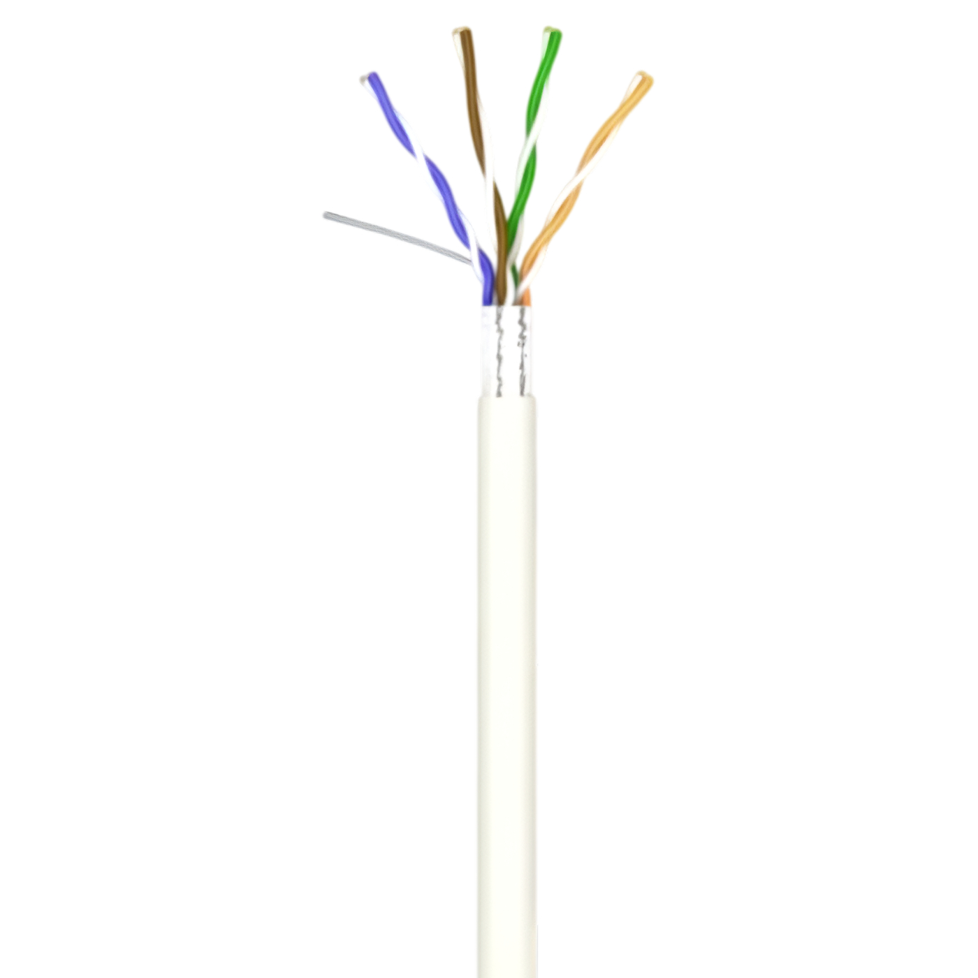 Кабель вита пара OK-Net КПВЭ-ВП (200) FTP, CAT5е, 4х2х0.51, бухта 100м