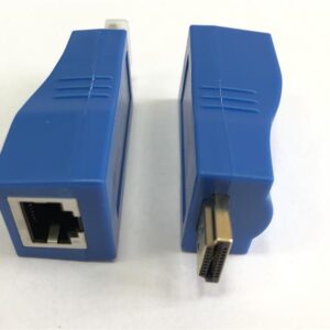 Подовжувач Atcom HDMI - RJ-45 (M/F), до 30 м, Blue (14369)