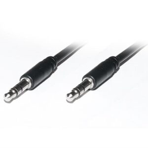Аудіо-кабель REAL-EL Audio Pro 3.5 мм - 3.5 мм (M/M), 1 м, чорний (EL123500040)