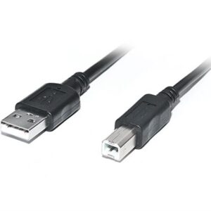 Кабель REAL-EL Pro USB - USB Type-B V 2.0 (M/M), 2 м, чорний (EL123500026)